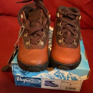 Cognac brown toddler boot